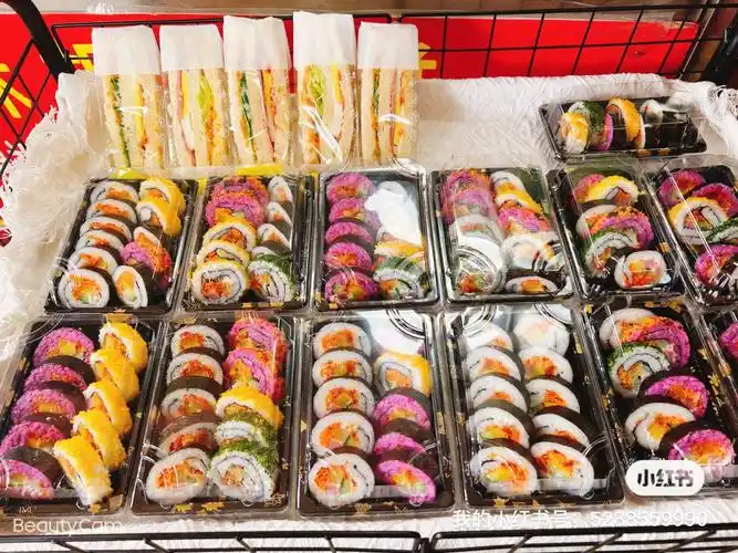 寿司摆摊第一天营业额135元