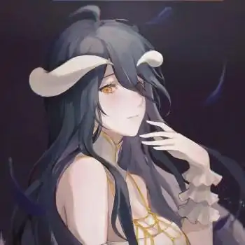 摸鱼的雅儿贝德_平涂同人二创绘画作品