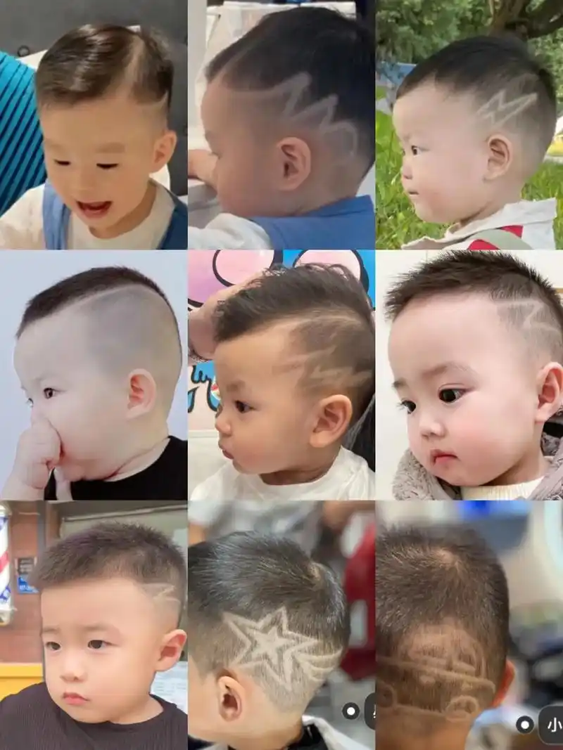 1岁男宝发型推荐,简单不翻车