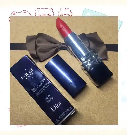 dior新款哑光999口红试色心得分享