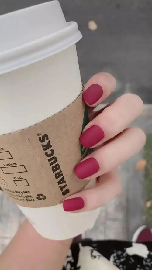 纯色美甲大合集美到上头了