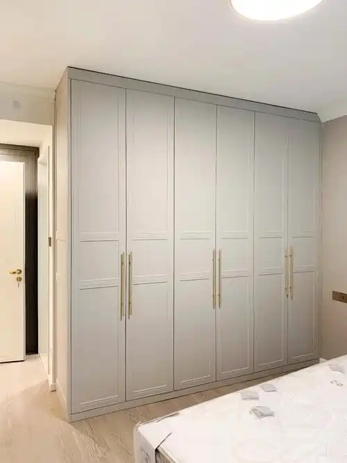 全屋定制实木衣柜大衣衣橱衣帽间美式欧式简约轻奢定制平开门衣柜