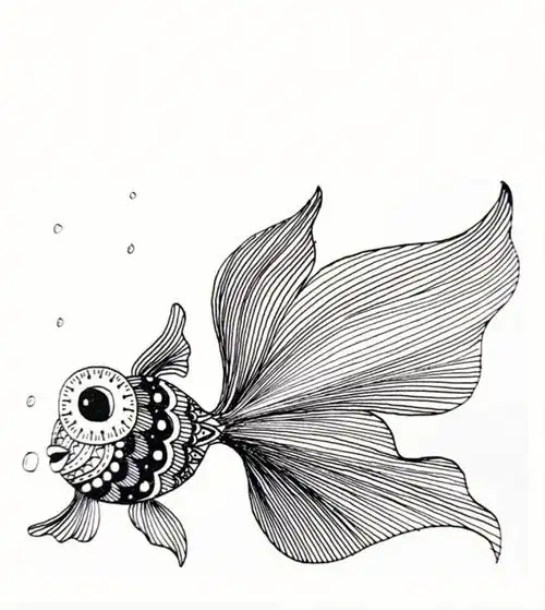 无数个点组成一条线,无数条线生成一面画#绘画日常