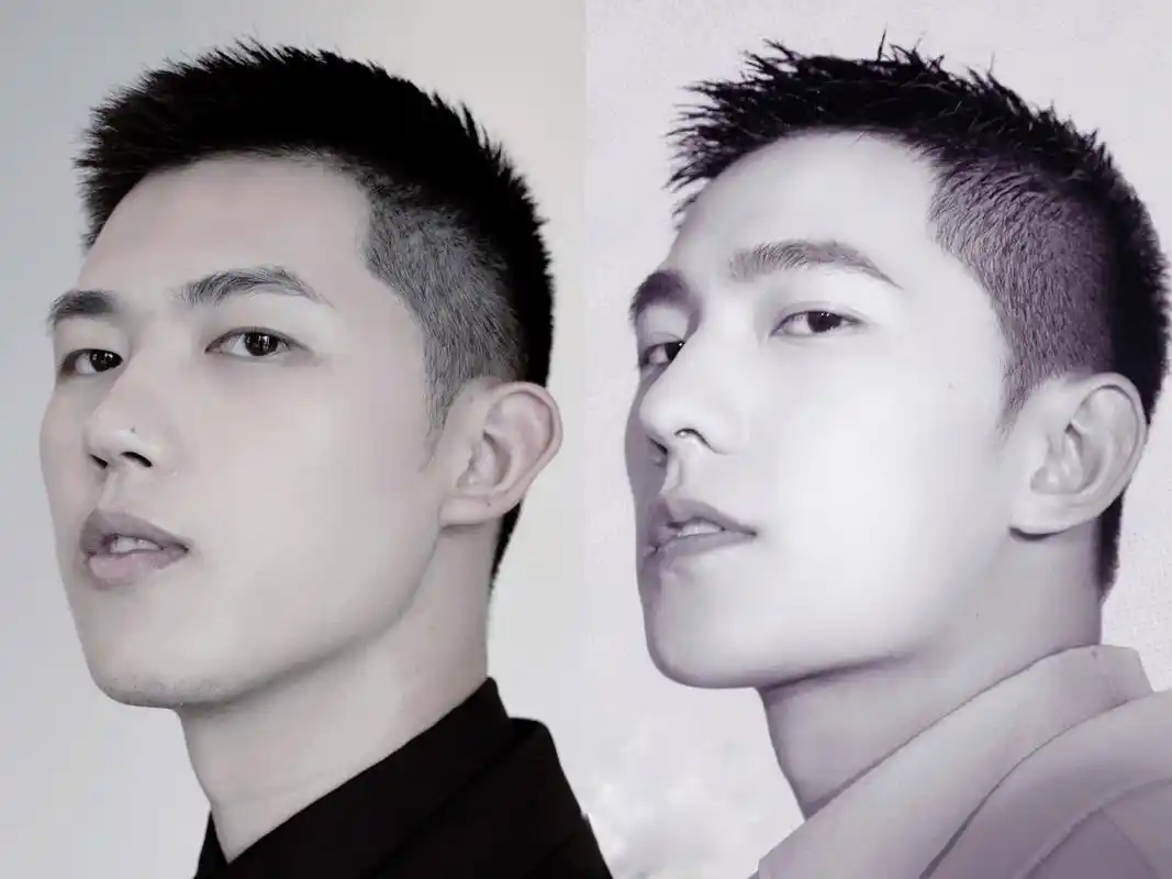 之前就看到杨洋的这个短发造型,觉得很清爽,很帅气,一直收藏着,没有