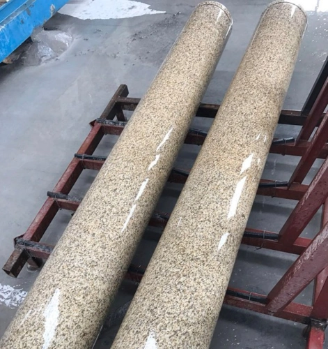 黄金麻圆柱门柱