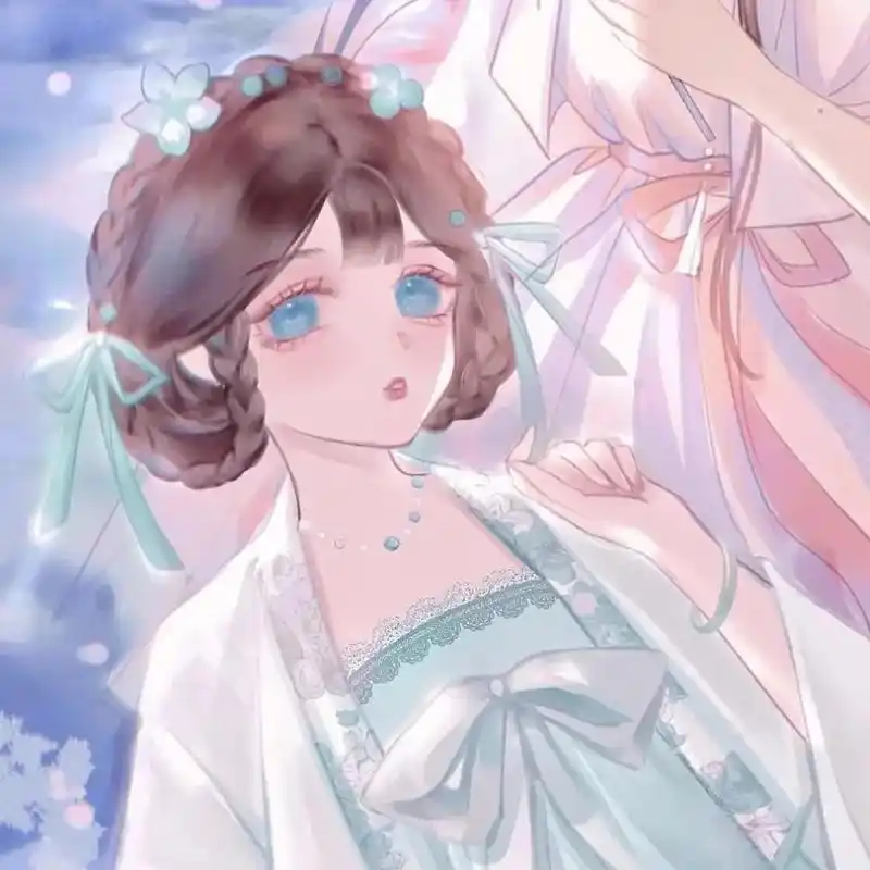 发一张你被点赞最多的照片#梦幻 闺蜜头像 - 抖音