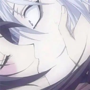 动漫情头亲亲超甜高清高清恩爱的情侣头像动漫亲吻图片