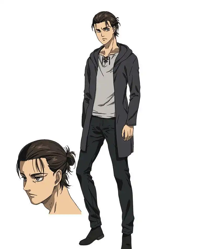 《进击的巨人》第九集情报,兵长颜值成光头强,艾伦扎起丸子头