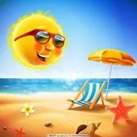 最美沙滩风景头像意境图片点击鼠标右键下载