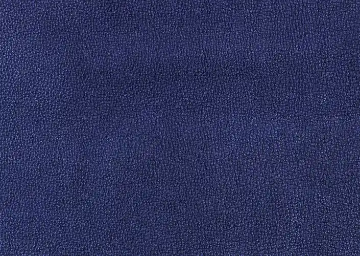 深蓝色皮革布料