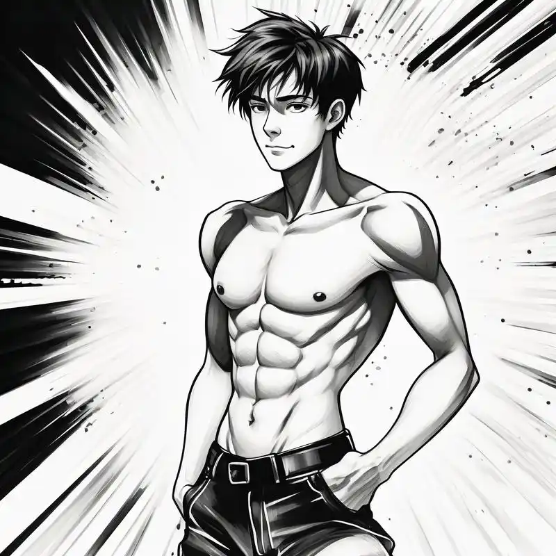 谁不爱6块腹肌的男生头像99