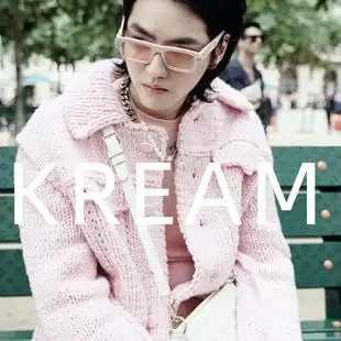 吴亦凡同款 复古天然贝珠珍珠项链男女嘻哈锁骨链 kream原创 真正品