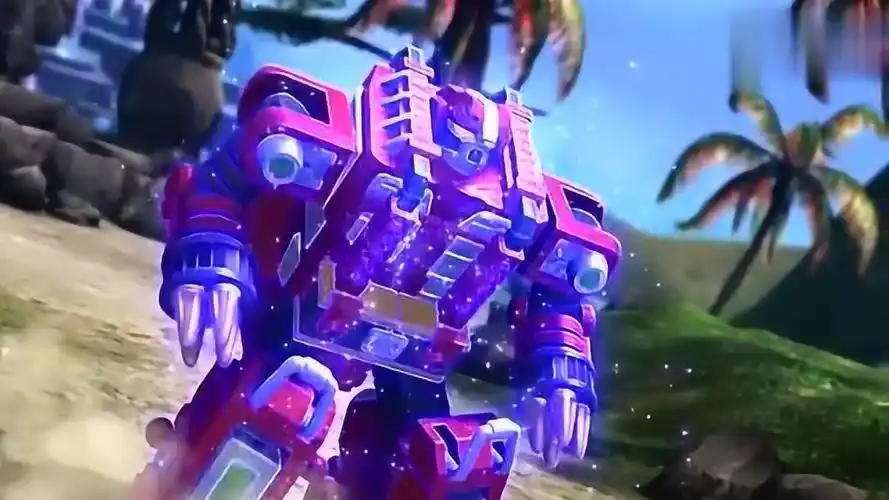 快乐酷宝小宝操控霸龙恶少对付自己的哥哥雷宝