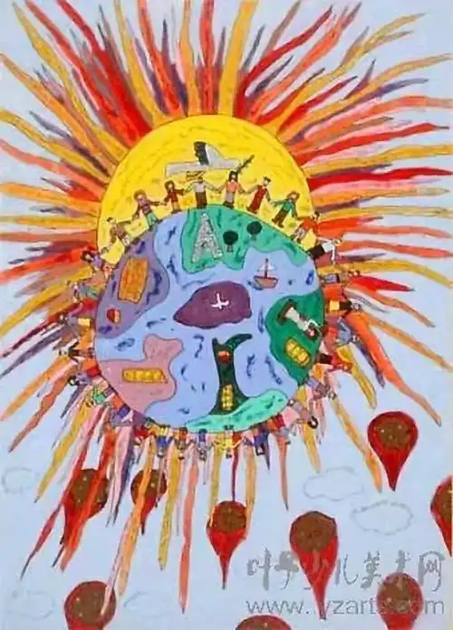 获奖儿童画作品欣赏