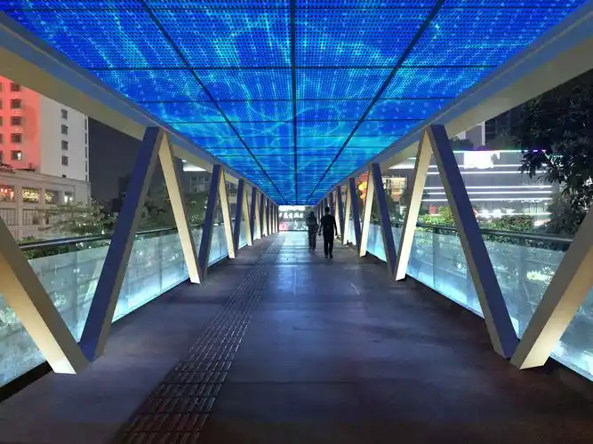 深圳宝安人行天桥照明设计2021神灯奖申报雅江创意照明奖
