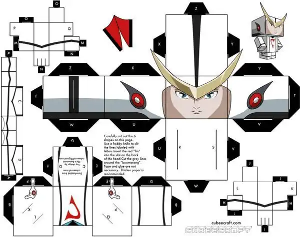 打造自己的折纸小人a4纸直接打印