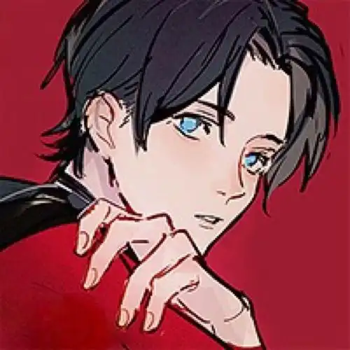 漫画动漫男生男头少年帅气学长酷黑色高清画师小哥哥