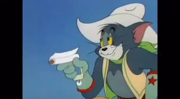 汤姆抽烟似神仙