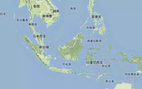 印度尼西亚的地理位置