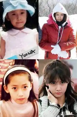盘点韩国女星的罕见童年照 从小美到大