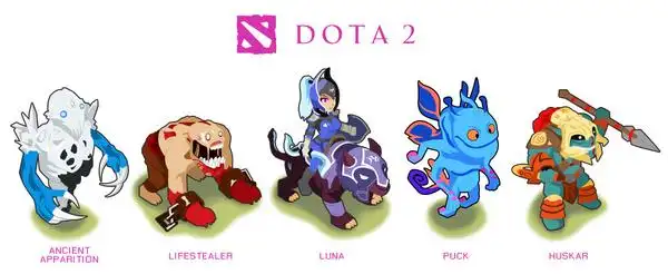 dota2萌化英雄第七弹萌萌月之骑士