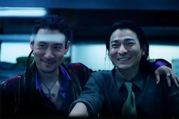 《江湖》中的刘德华与张学友