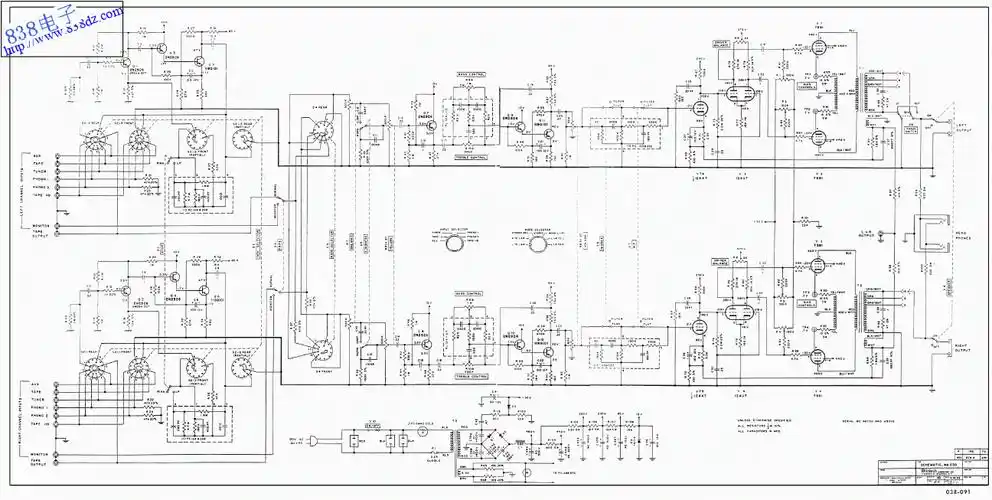 mcintosh麦景图ma230胆功放电路图