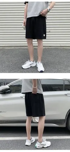 2020 夏季小菊花小雏菊权志龙针织短裤五分裤休闲裤