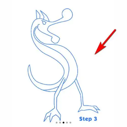 简笔画如何画卡通恶龙