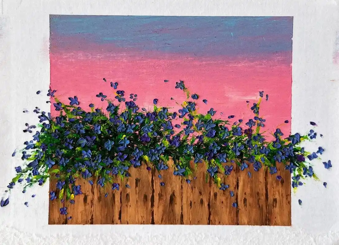 油画棒风景.#绘画#油画棒风景画 #天空#故宫雪景 - 抖音