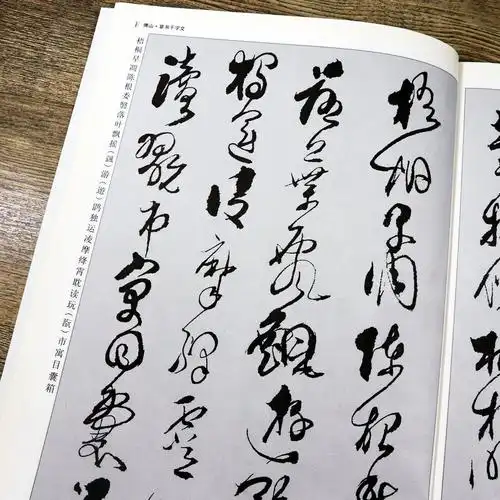 草书千字文 历代名家书法经典傅山书法名品王铎傅山行草字典书籍