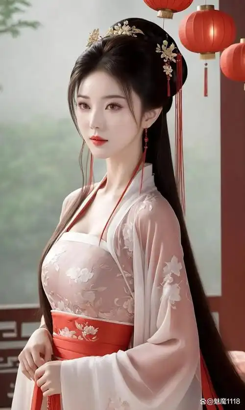 古风汉服美女倾国倾城:纵观人间美好无数,唯有善意和爱不可辜负