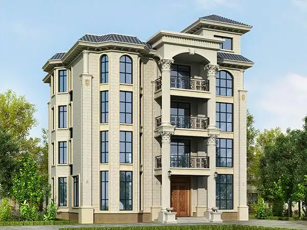 三层半及以上欧式-湖南中科别墅建筑有限公司