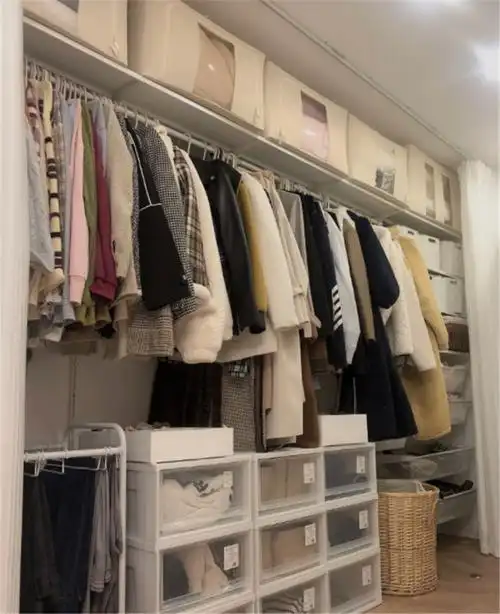 日本人家里仅3㎡的衣帽间很实用值得借鉴