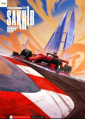 风驰电掣24款酷炫的赛车海报