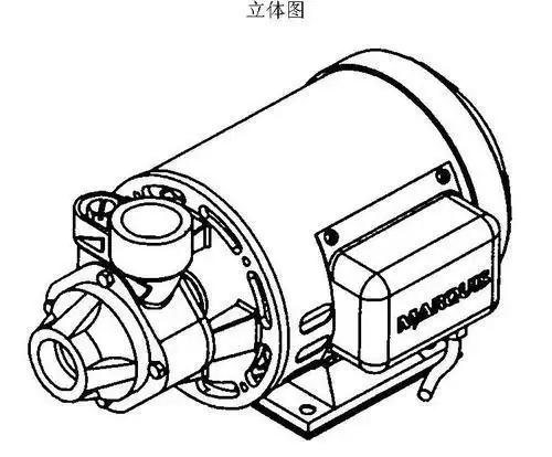 手动抽水泵简笔画