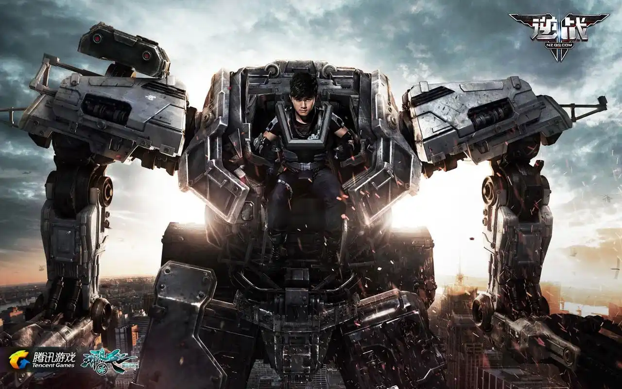 桌面壁纸 游戏壁纸 > 正文  本文 张杰代言游戏逆战超炫素材由小英