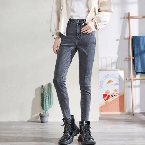 唐狮tonlion女士牛仔裤