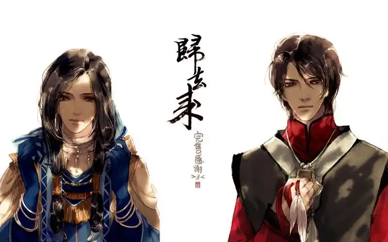 伊吹五月古风画集,艺术壁纸-回车桌面