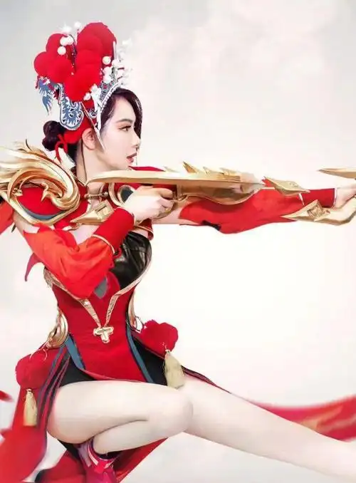 有一种宠溺叫戚薇因为老公喜欢王者虞姬就自己cos惊艳了