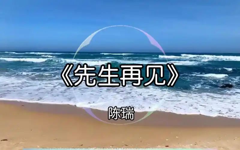 《先生再见》演唱:陈瑞