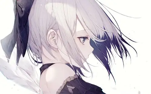 呆萌可爱的动漫女孩桌面壁纸_卡通动漫_壁纸下载_美桌网