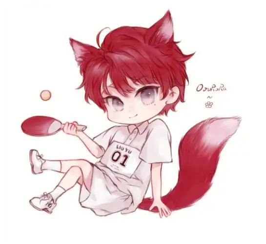 近期画的q版小刘宇