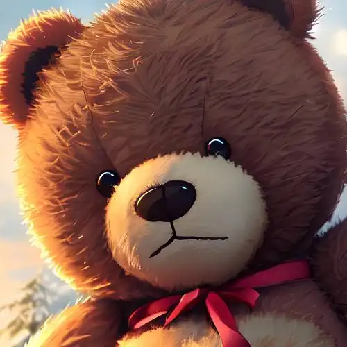 泰迪熊头像图片大全可爱