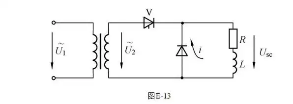 [问答题] 绘图题:请画出带有续流二极管的晶闸管单相整流电路接线图.