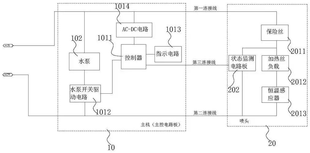 智能蒸汽挂烫机状态检测电路及具有它的挂烫机