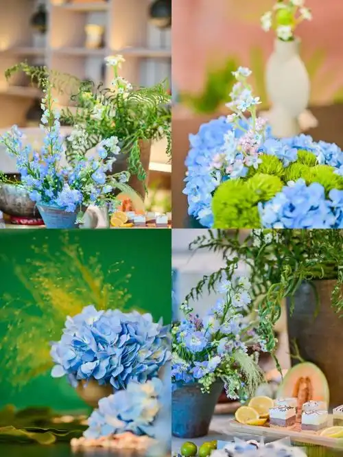 今日份蓝绿色系小清新