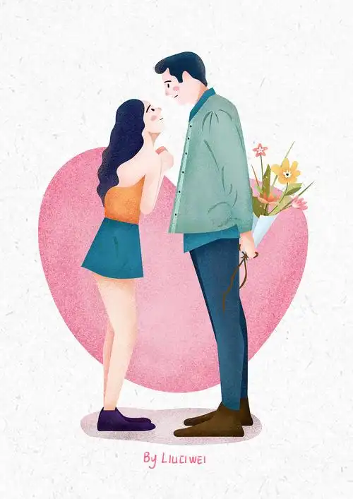 情侣插画——我们的日常