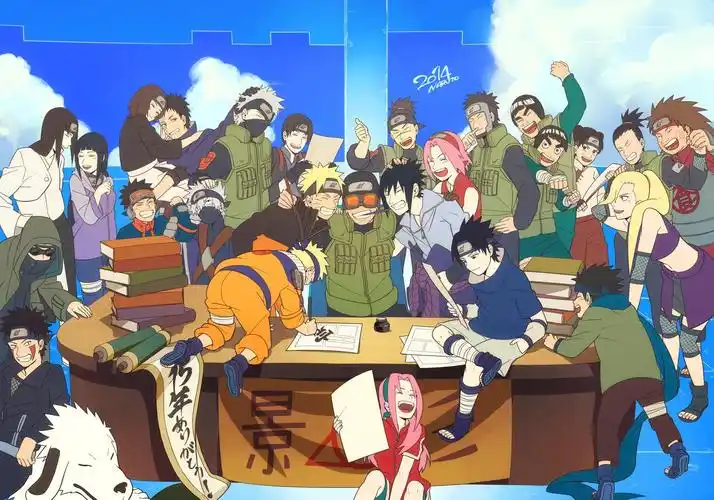 担当上忍岸本先生!插画图片壁纸