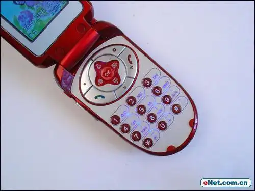 图为:夏新f6手机